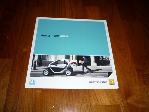 Brochure renault twizy cargo - renault,