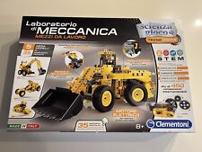 SCIENZA & GIOCO-LABORATORIO DI MECCANICA MEZZI DA LAVORO CLEMENTONI Come Nuovo