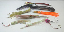 Lotto di 8 Esche per traina delle migliori marche - recupero alluvione - CD665