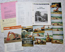 Brochure Fiat-Hitachi FH150 dati prezzi informazioni caratteristiche foto anni 80