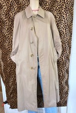 Burberry vintage Trench Coat cotton Gabardine Burberry London 80s