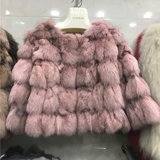 Cappotto corto pelliccia di