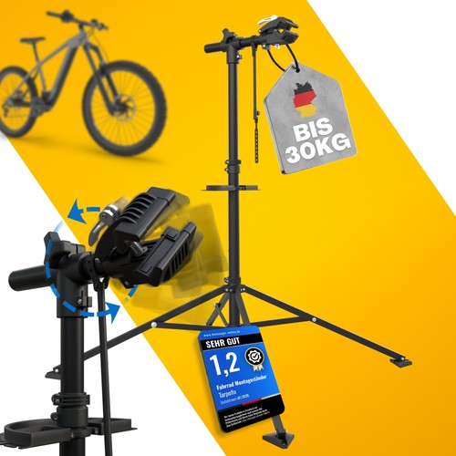 Cavalletto montaggio bici - cavalletto, 30kg