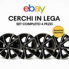 4 Cerchi in lega Audi A3 S3 8p 8v 8y GY sportback restyling sedan 18 pollici