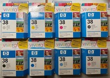 8 inchiostri originali HP 38