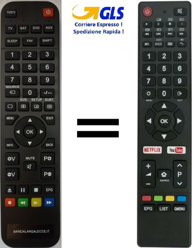 Telecomando gia programmato - telecomando, gia'