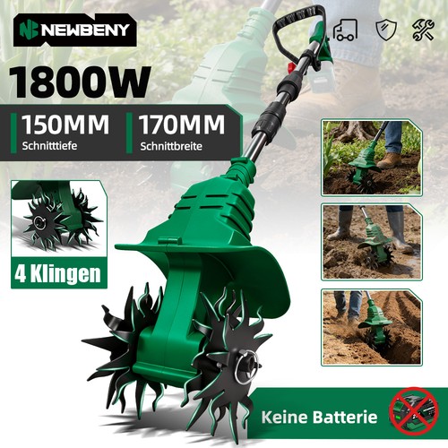 Motozappa batteria 1800w - 1800w, per