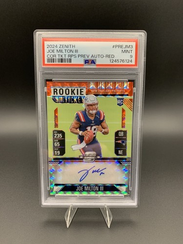 2024 panini zenith joe milton - joe,