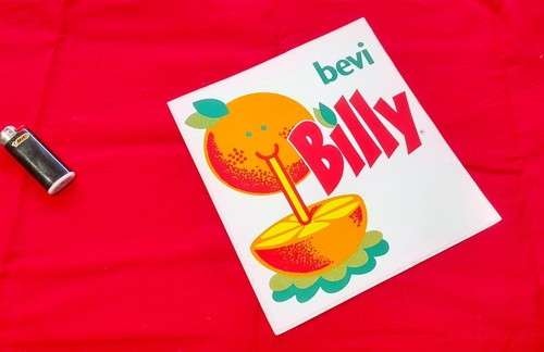 Adesivo stickers vintage bevi - stickers,