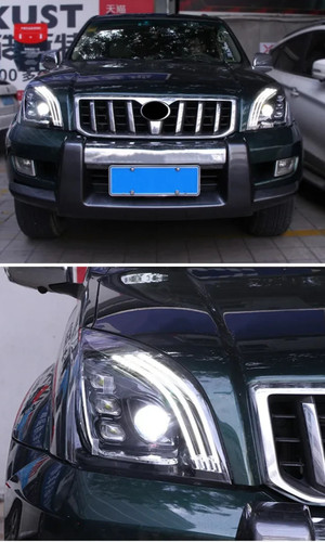 Kit led 72w toyota land - h4,