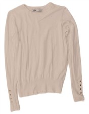 ZARA Womens Boat Neck Jumper