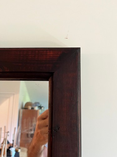 Specchio parete con cornice - con,