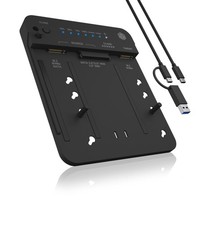 ICY BOX HDD/M 2 NVMe SSD Docking Station USB 3.2 Gen 2 (10 Gbps) unità
