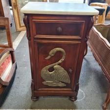 Comodino XIX Sec. Con Piano In