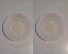 Reggivetro 2pz in nylon bianco
