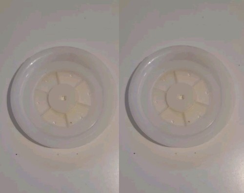 Reggivetro 2pz nylon - nylon, bianco