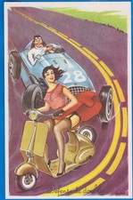 Scooter fumetto vespa