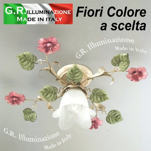 Plafoniera ferro battuto - ferro, 1