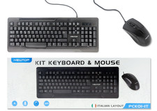 Tastiera e Mouse USB 1600 DPI