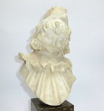 Grande Busto In Alabastro