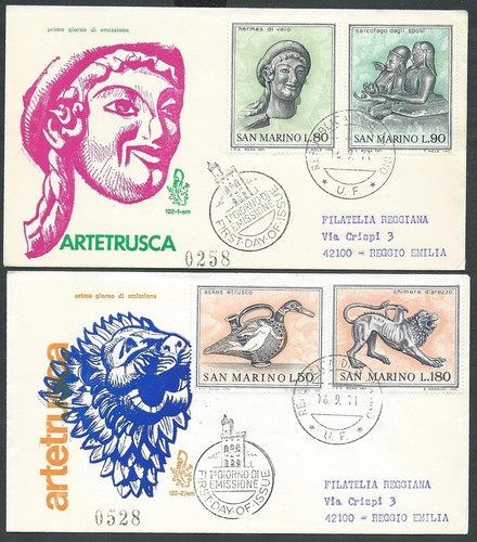 1971 san marino fdc venetia - san,