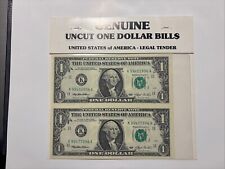 Banconota Da 1 Dollaro Uncut/