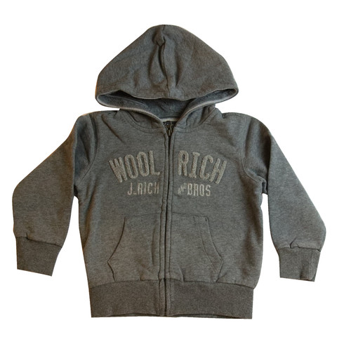 Woolrich felpa bambino - bambino, grigia