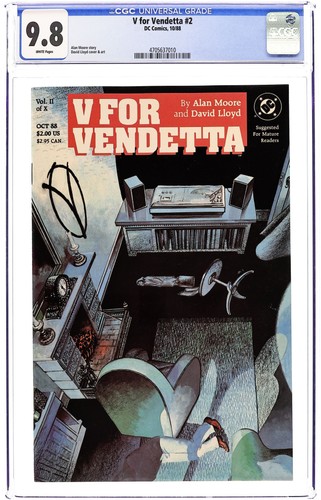 Per vendetta cgc 9 - v, 1988