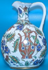 Brocca D Vassilopoulos ceramica greca decorativa fatta a mano n. 160 motivo Rodis