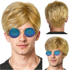 Parrucca Bionda Da Uomo