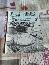 LAVORI ARTISTICI ALL'UNCINETTO 5- CASA EDITRICE MANI DI FATA - Lavori Femminili