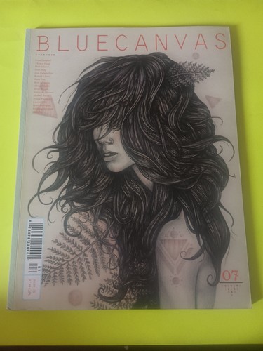Blue canvas magazine issue - blue, 7