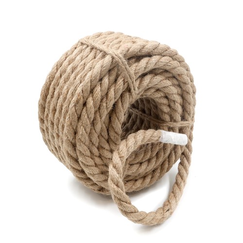 Corda iuta naturale - naturale, 9/16