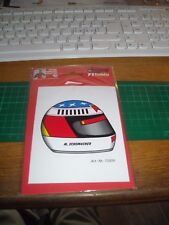 ADESIVO VINTAGE STICKER michael schumacher collection il casco 