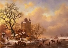 Dipinto olio gerard van