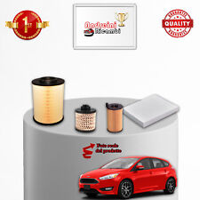 KIT TAGLIANDO 4 FILTRI FORD FOCUS III 1.5 TDCI 88KW 120CV DAL 2014 ->