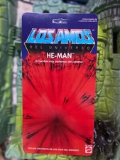 HE MAN LOS AMOS with defect Custom Card MASTERS OF THE UNIVERSE MOTU