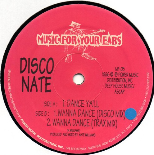Disco nate dance all - nate,