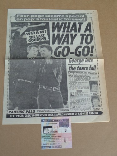 Wham the final 1986 wembley - wham!,