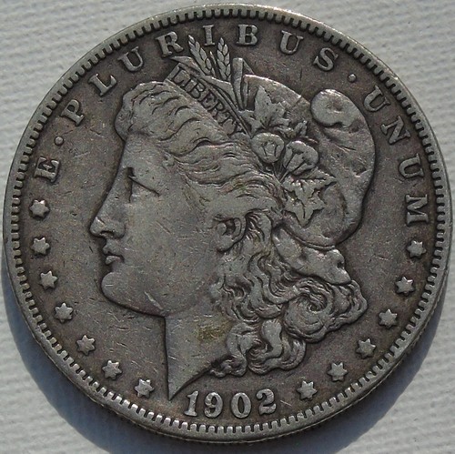 1902 usa argento morgan - morgan, dollar