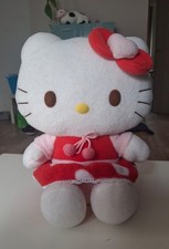 Rara Hello Kitty Nakajima 1976–2009 Peluche Con Vestito Rosso