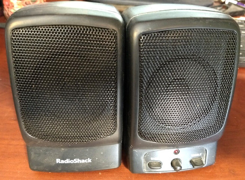 Radio shack amplified speaker - radio,