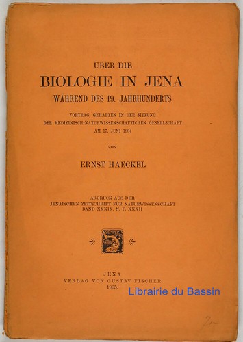 Uber die biologie - in, jena