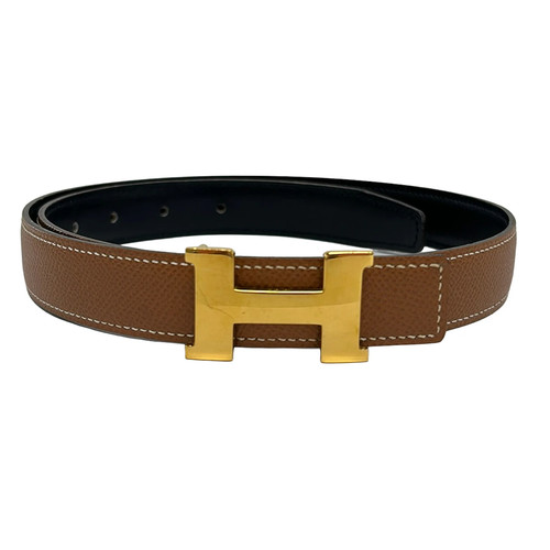 Hermes belt gold - belt, graine