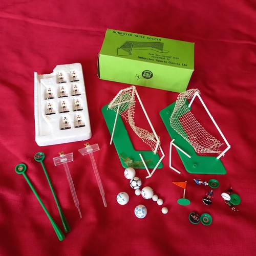 Lotto lavoro oggetti subbuteo - lotto,