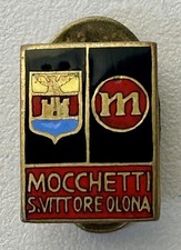 MOCCHETTI SAN VITTORE OLONA vecchio distintivo calcio attacco a piedino