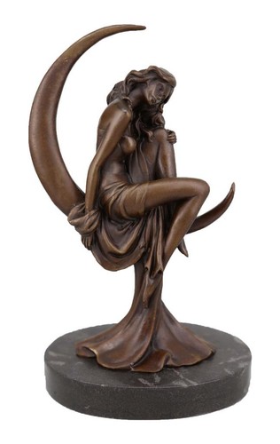 Scultura bronzo dama - bronzo,