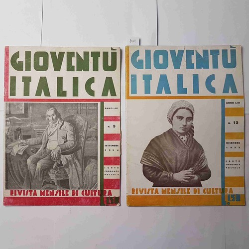 Gioventu italica riviste - gioventu'italica,