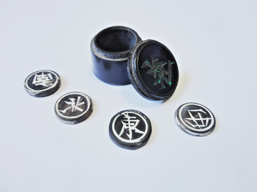 Vaso ming nero - di, bue