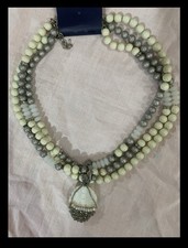 COLLANA DA DONNA A 3 FILI DI